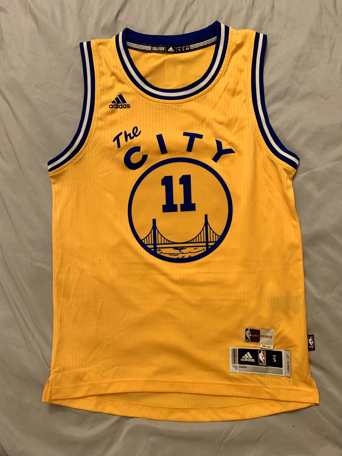 Klay Thompson Golden State Warriors Jersey - Size Small