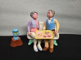 Vintage loving family grandparents