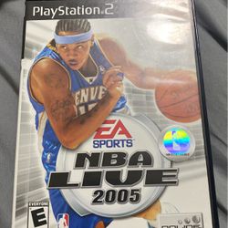 NBA Live 2005 Ps2 Game