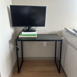 Black desk 