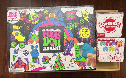 Nee Doh Advent Calendar 24 Days of Surprises