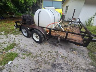 Open Trailer 7x14 "2010" Pulls Great, still solid frame, clean documentation in hand ✋️ READ Description FIRST, LEA PRIMERO.