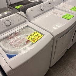 LG Washer And Dryer 2Pc Set 