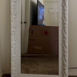 Shabby Chic Floor Mirror
