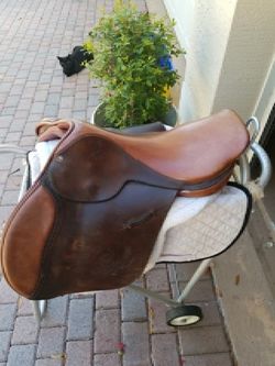 English saddle 16.5 inch