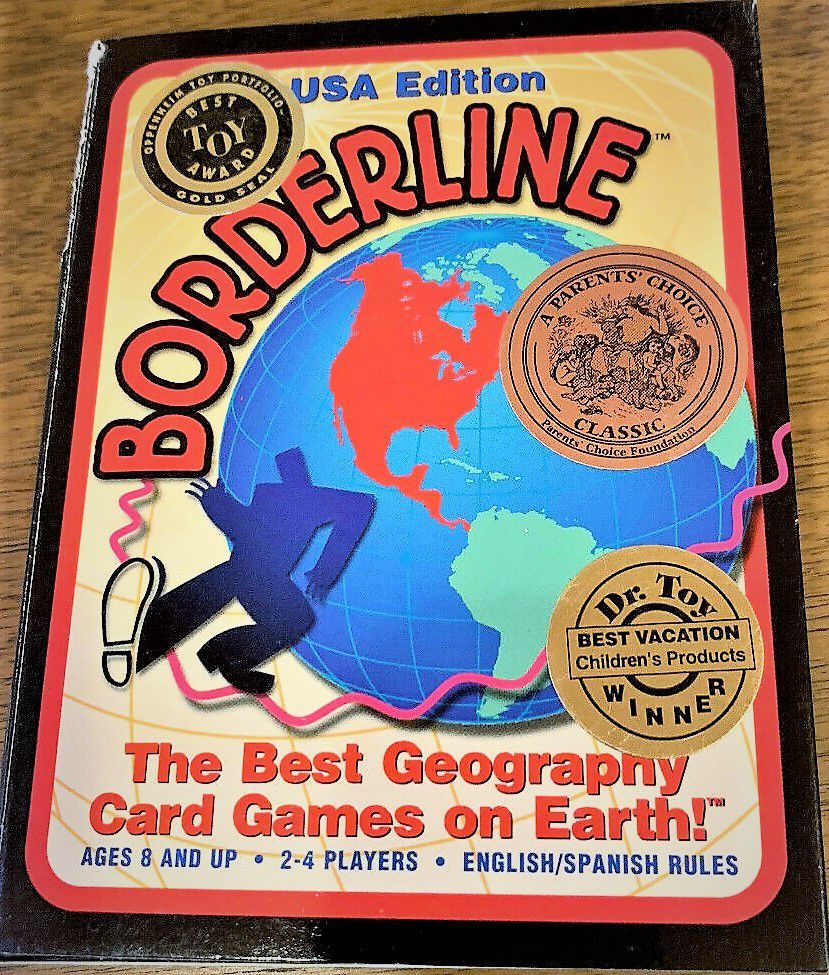 Borderline Educational USA Geography Card Game