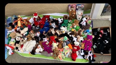 Huge Lot TY Beanie Babies w/ Tags and Tush Tags