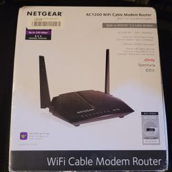 NETGEAR Cable Modem Wifi Router Combo (C6220)