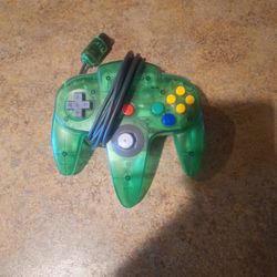 Nintendo 64 Jungle Green Official Controller $40 Pickup In Glendale