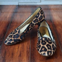 Michael Kors Leopard flats, Size 7