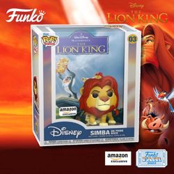 (NEW) Funko POP! VHS Cover Disney’s The Lion King #3 (Amazon Exclusive) Perfect Gift for Any Lion King Fan or Collector