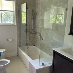 LAST DAY! Glass Shower Panels