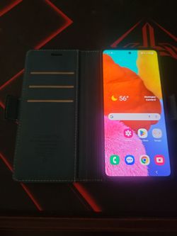 SAMSUNG Galaxy A51 5G - 128GB - Unlocked - Excellent - Wallet case included