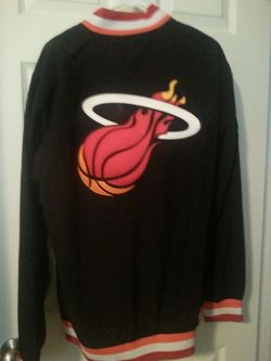 Miami Heat jacket and shoes