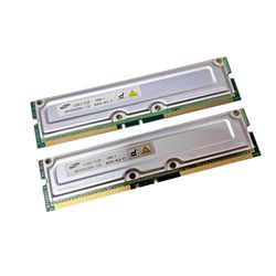 Samsung 2 Pack MR16R0828BN1-CG6 - 128MB Memory Module (Rimm) 600-53 101