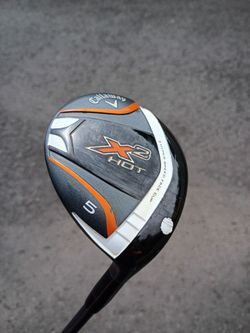 Callaway x2 hot 5 wood with aflex graphite shaft