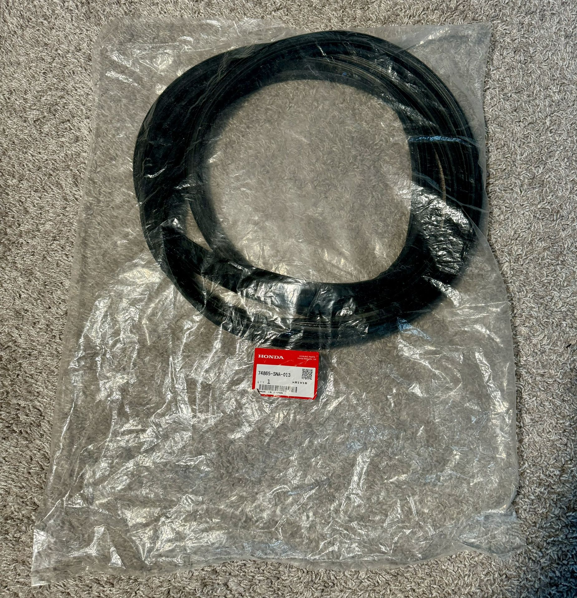 Weather Strip Seal For Trunk 2007 Honda Civic