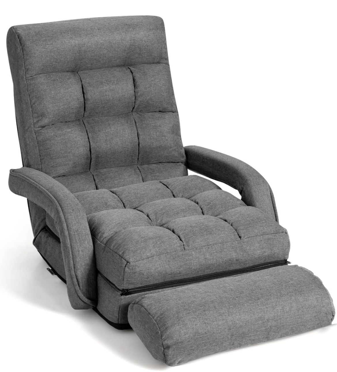 Folding Floor Chair with 6-Position Adjustable For Sale $54.00 50%+ OFF Retail $109.99 NEW IN BOX