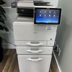 Commercial Printer Ricoh Mp C307 Color Copier Machine Laser