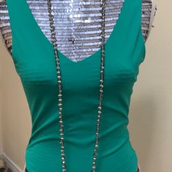 Beautiful Green Bodysuit Size M