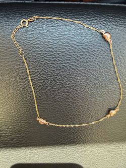14k gold women’s anklet