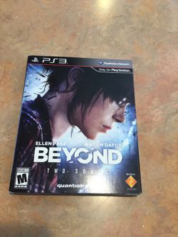 Beyond Two Souls PS3 new sealed Steel-book case