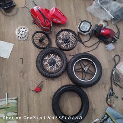 Razor Parts And Wheels.