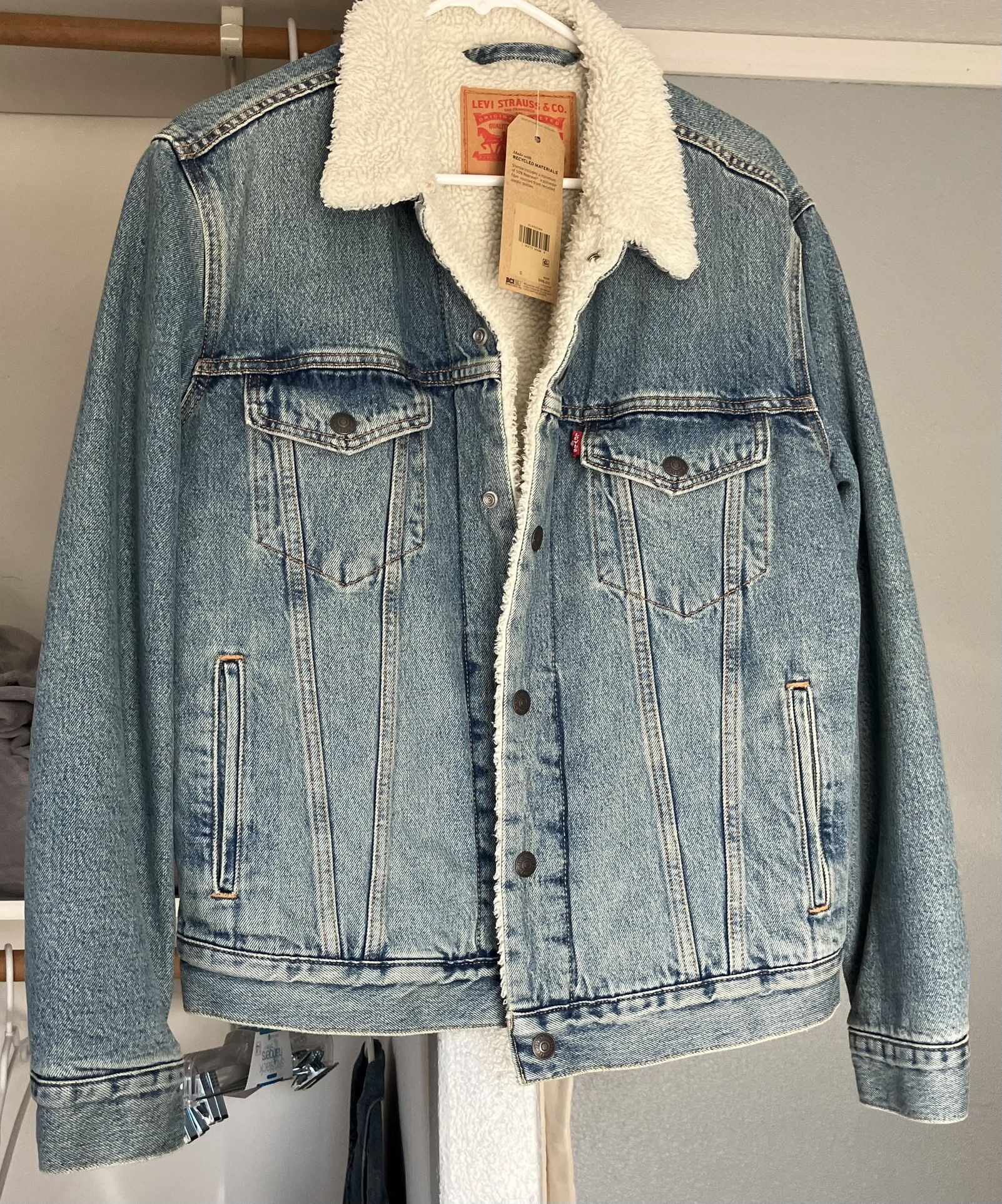 Levis Sherpa Jean Jacket