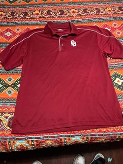 Oklahoma Sooners OU Polo Shirt Men’s XL