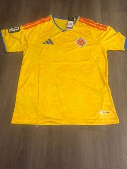 Colombia Home World Cup Soccer Jersey