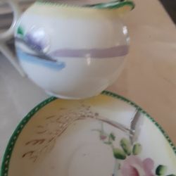 Hand Painted Saucer/cup