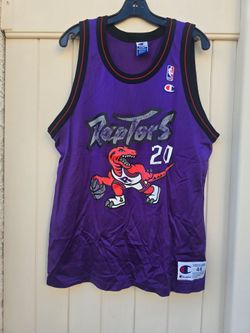 Champion Toronto Raptors #20 NBA Jersey Size 44