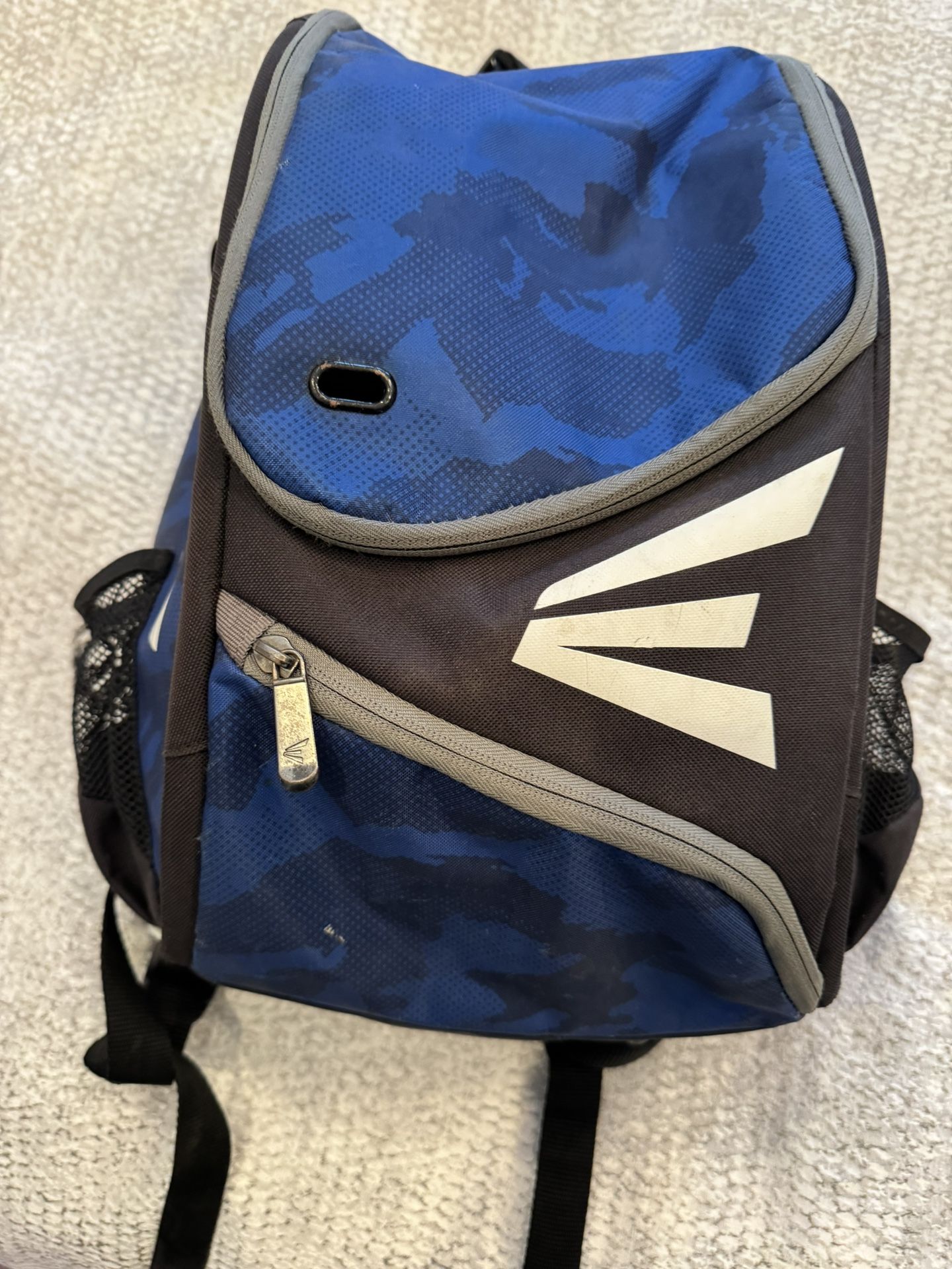 Easton Youth Baseball Backpack Bag 2 Bat Sleeves 