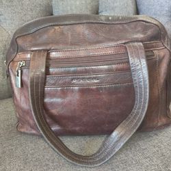 Fossil Brown Leather Purse 