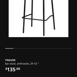 4 IKEA Barstools! 