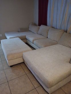 Cream couch