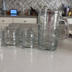 Pitcher And Mugs