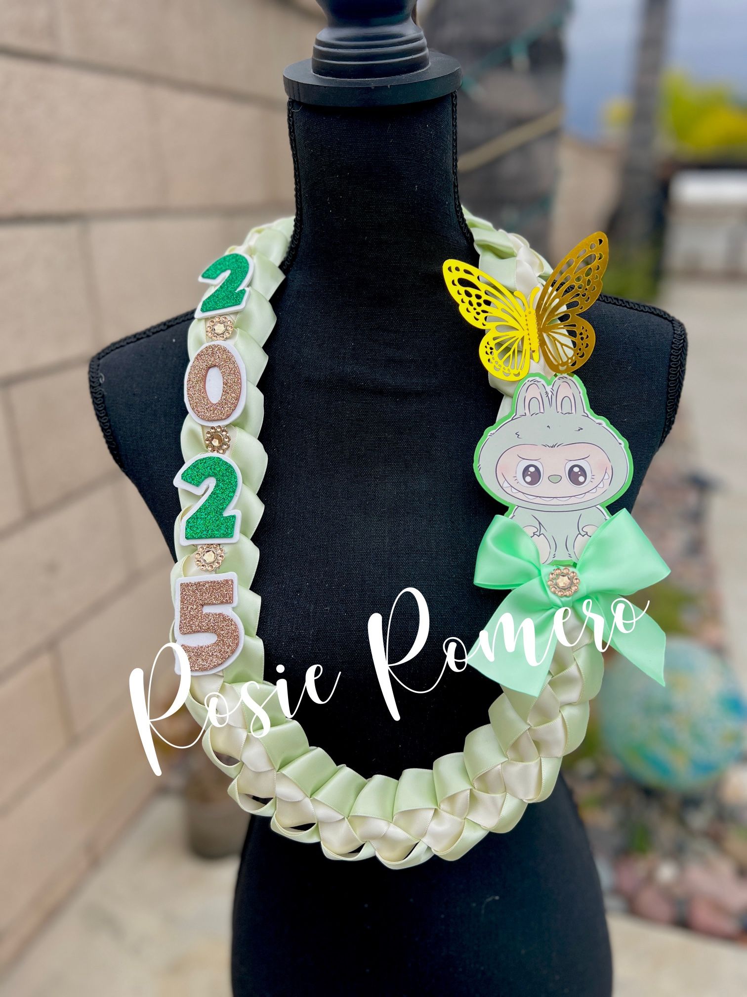 Labubu Graduation Lei Kinder Promotion High School Lei Gift