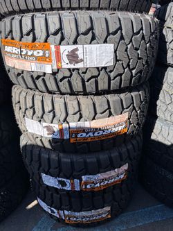 Arroyo Tamarock R/T 33x12.50R17LT 124Q Tires new – Set of 4