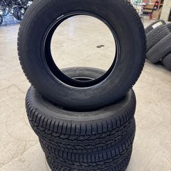 Firestone Winter force 265/65/18 Studded Tires New 