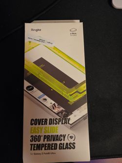 Z fold 8 ultra 360 privacy screen protector easy application