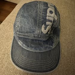 Supreme denim logo Cap for Sale in Oceanside, NY - OfferUp