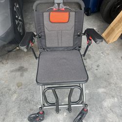 Collapsible Low Profile Wheel Chair