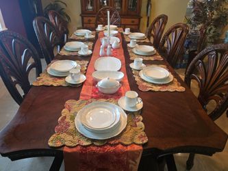 Noritake Silver Lace China set