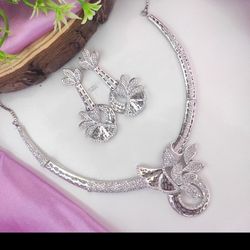 Premium Quality AD Necklace 