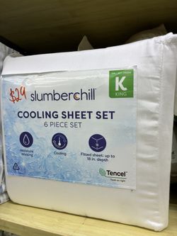 Slumberchill King Cooling Sheet Set