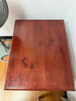 Vintage Wood Side Table / Accent Table (Drawer Included)