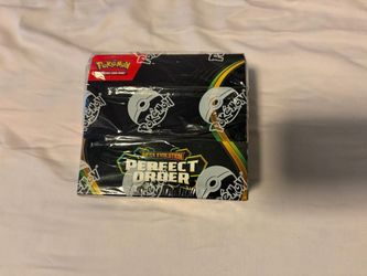 Pokemon Mega Evolution Perfect Order Booster Box NEW SEALED