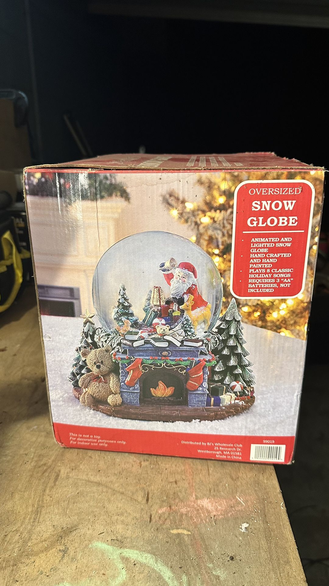 Oversized Snow Globe