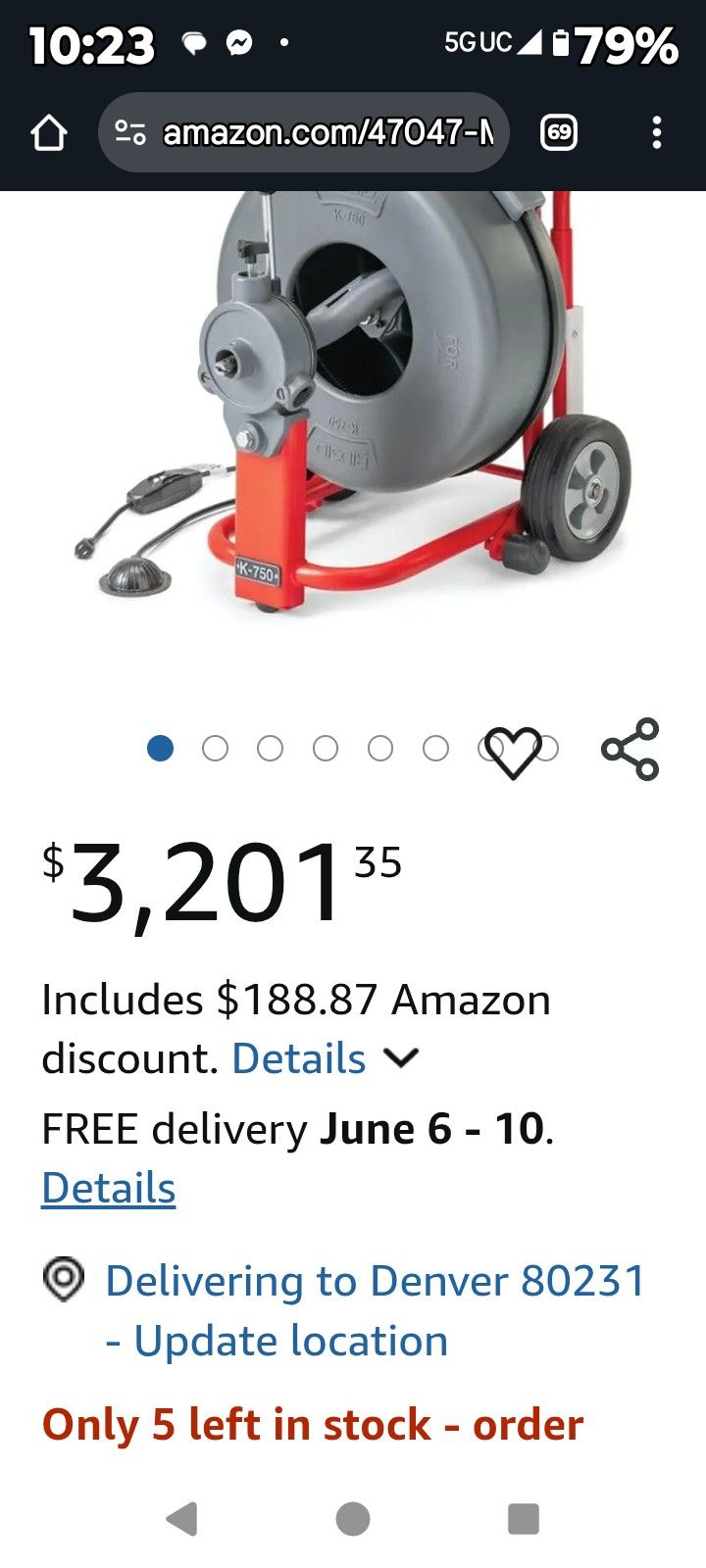 Rigid Drain Cleaner